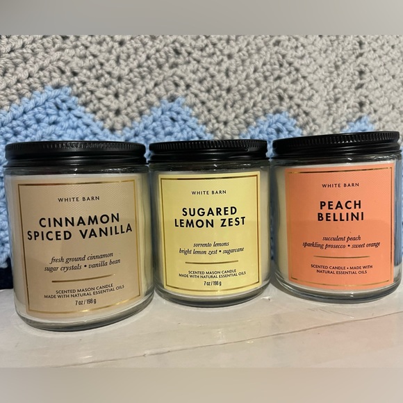 Bath & Body Works Bath & Body Bath And Body Single Wick Candles In